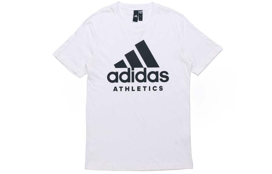 Adidas Adidas Set in Sleeve T Shirt Men's White