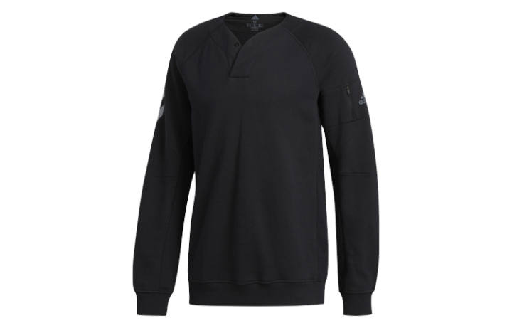 Adidas Adidas Sweatshirts Men's Black V Neck Moderate Regular