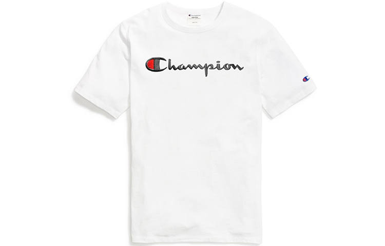 Champion Champion T Shirt US Version Unisex White
