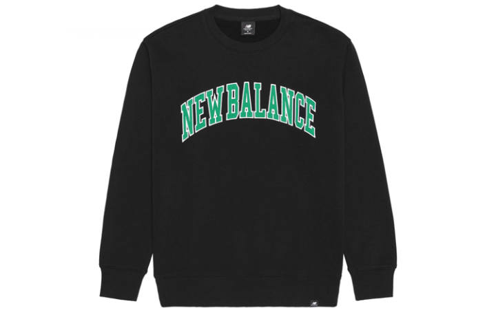New Balance New Balance Sweatshirts Men's Black Crew Neck Moderate Regular