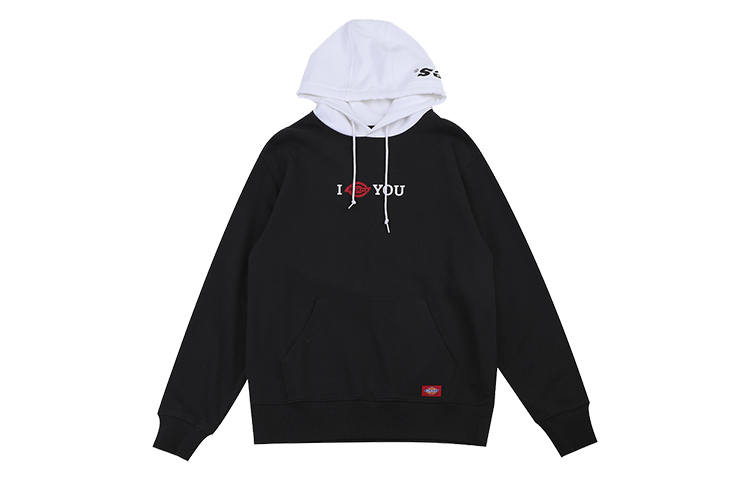 Dickies Dickies Sweatshirts Men's Black Hooded Moderate Regular