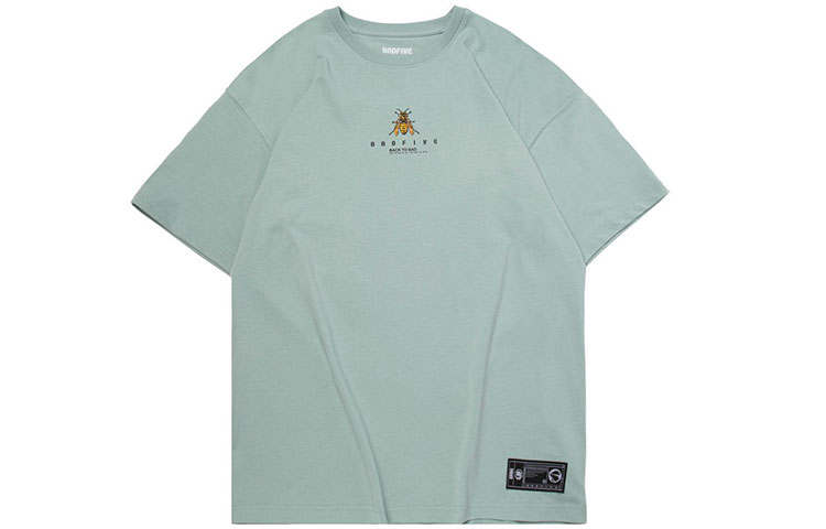 Li-Ning Li Ning Badfive T Shirt Men's Gray Mist Green
