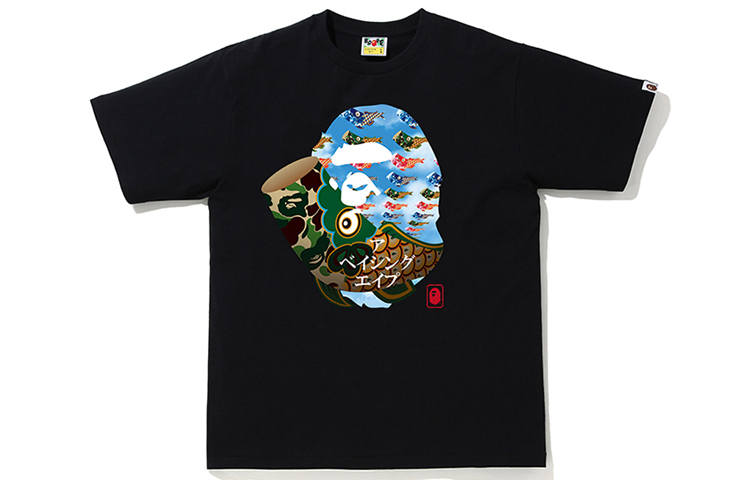 A BATHING APE Head Series T Shirt Unisex