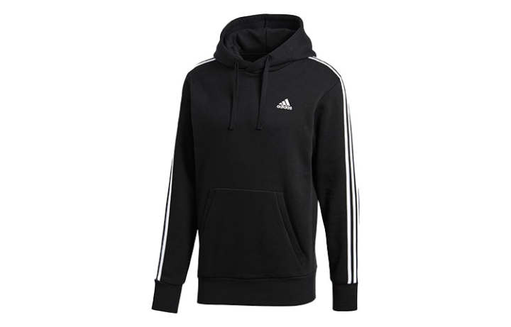 Adidas Adidas Sweatshirts Men's Black Hooded Moderate Regular