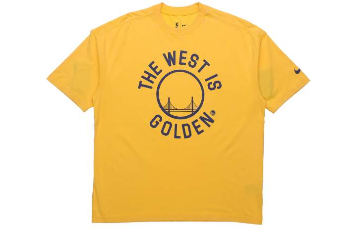 Nike Nike NBA T Shirt Men's Amarillo Yellow