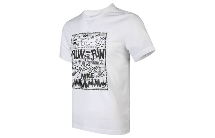 Nike Nike T Shirts Men's White Crew Neck Moderate