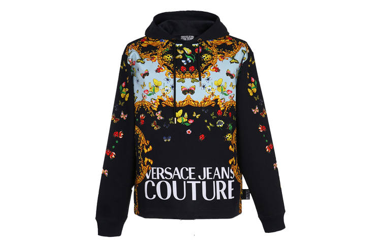 VERSACE JEANS COUTURE Sweatshirt Men's Black