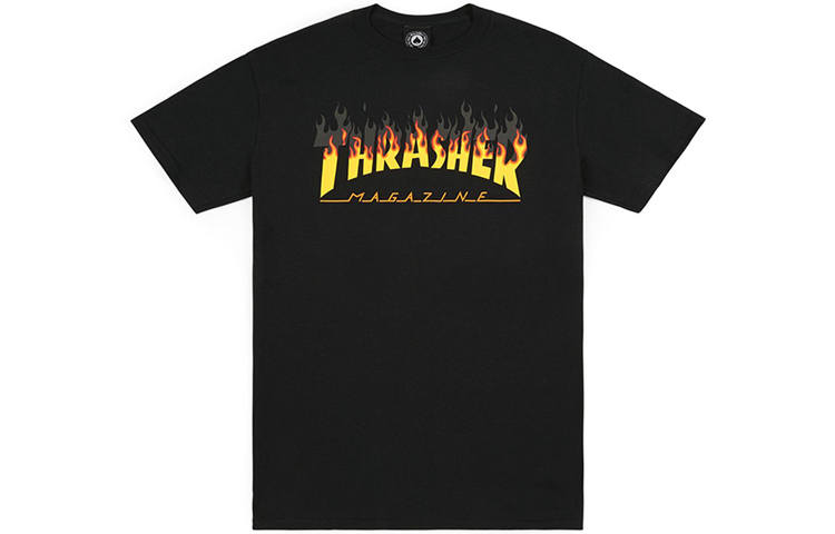 Thrasher Thrasher T-Shirt US Version Unisex Black