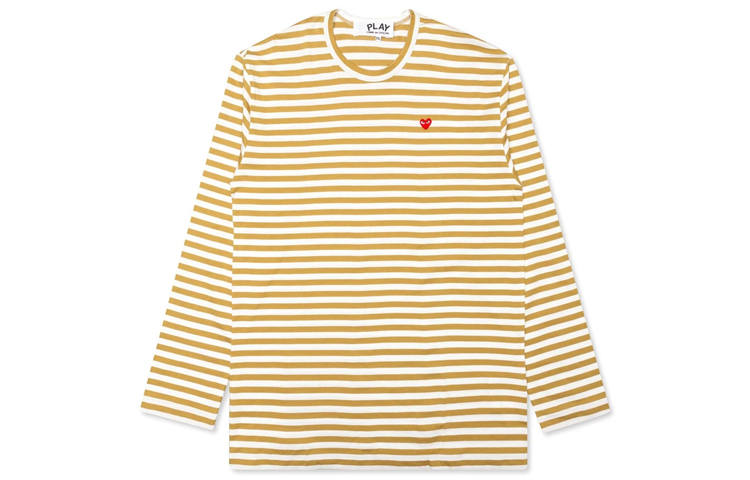 CDG Play CDG Play Striped Long-Sleeve T-Shirt