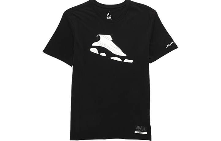 Jordan Jordan Air T Shirts Men's Crew Neck Moderate Straight Fit