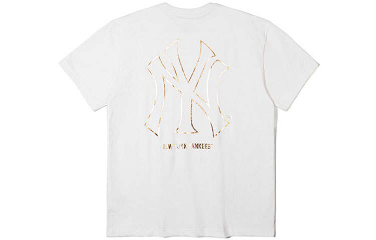 New Era T Shirt Couple, Trendy And Versatile Unisex White