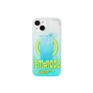 Shell Space TPU Material Original Lemon Water Magnetic Ring Charging Magsafe Apple One Size Phone Cases