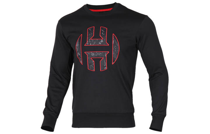 Adidas Adidas Sweatshirts Men's Black Crew Neck Moderate Regular