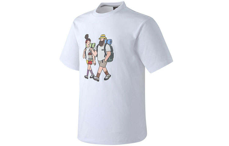New Balance New Balance x Jeon Hwangil T Shirt Korean Style Unisex White