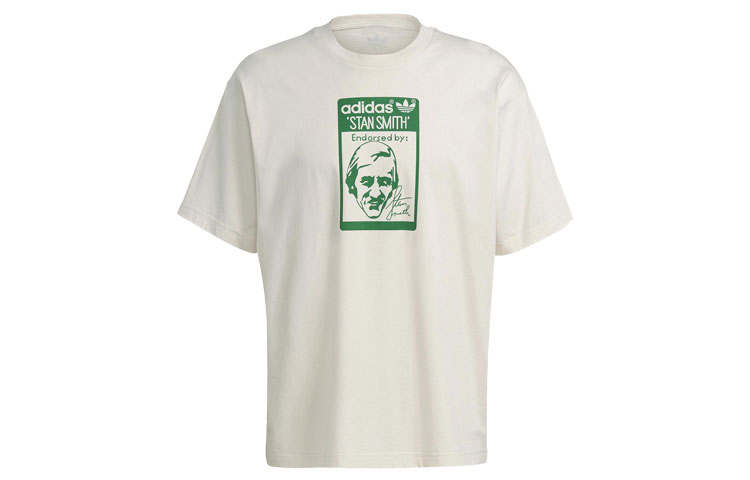 Adidas Originals Stan Smith T Shirt Men's Ecru