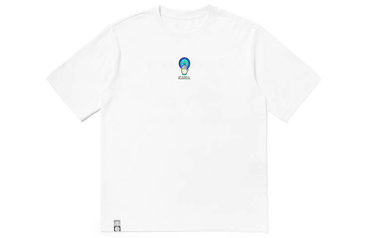 Kappa Crew Neck Straight Fit T Shirt Unisex Couple's