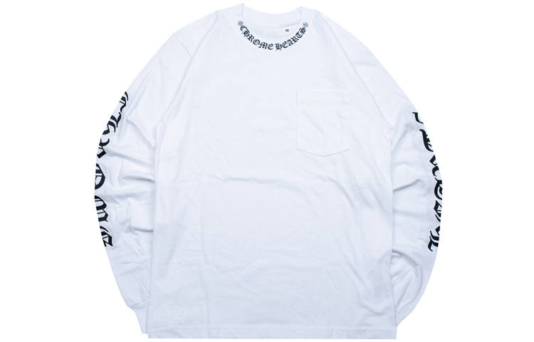 Chrome Hearts logo-print long-sleeve T-shirt