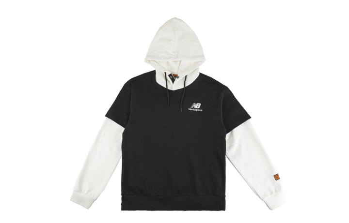 New Balance New Balance Sweatshirts Unisex Black Hooded Moderate Regular