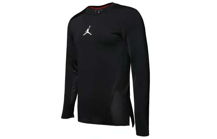 Jordan Jordan Flight T Shirts Men's Black Crew Neck Moderate Straight Fit