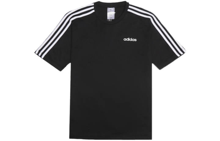 Adidas Adidas Set in Sleeve T Shirt Men's Black
