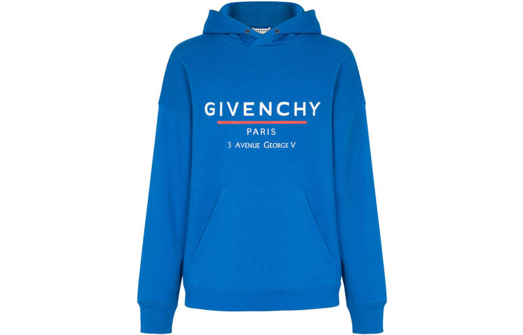 Givenchy Givenchy Label Printed Hoodie