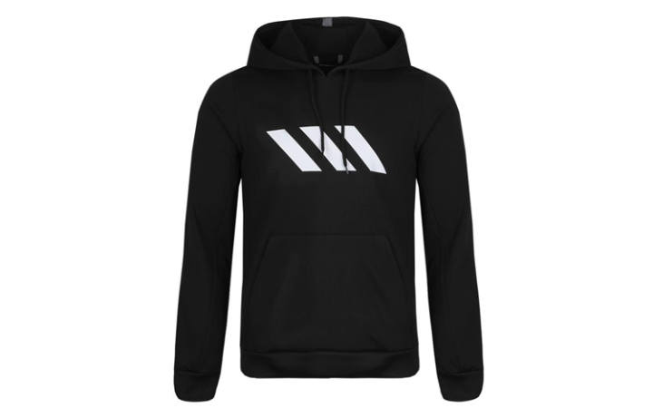 Adidas Adidas Sweatshirts Men's Black Hooded Moderate Regular