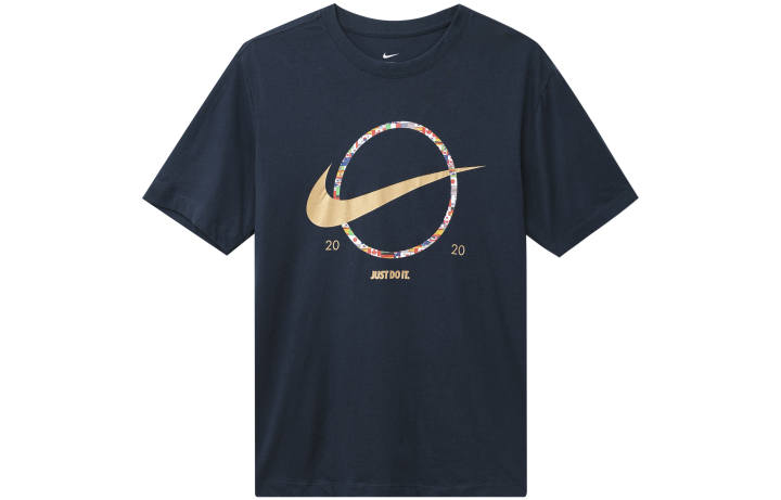 Nike Nike Set in Sleeve T Shirt Men's Blue