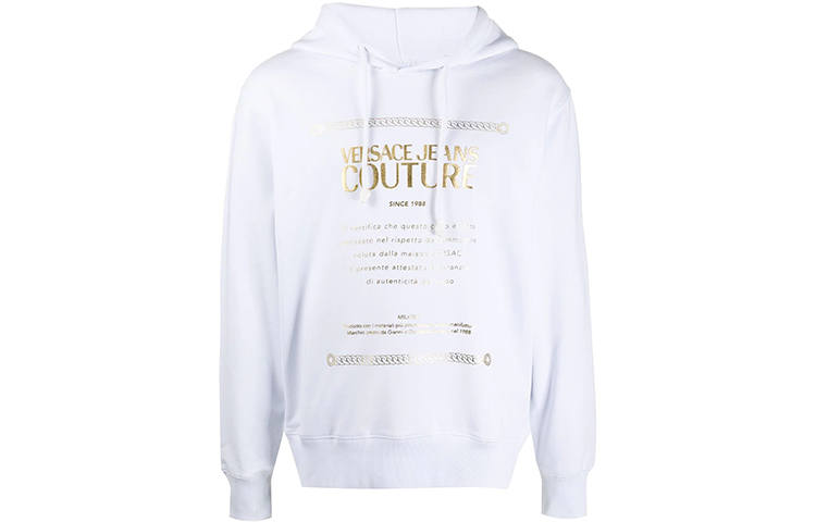 VERSACE JEANS COUTURE Sweatshirt Men's White
