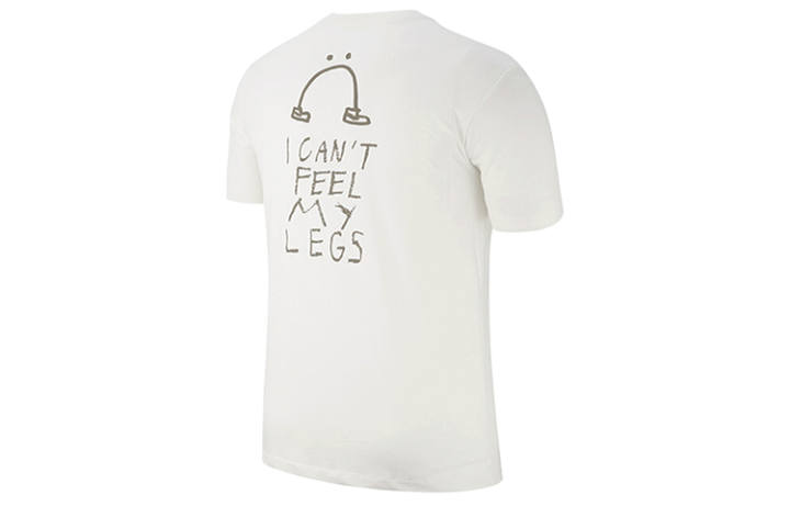 Nike Nike T Shirts Unisex White Crew Neck Moderate Straight Fit