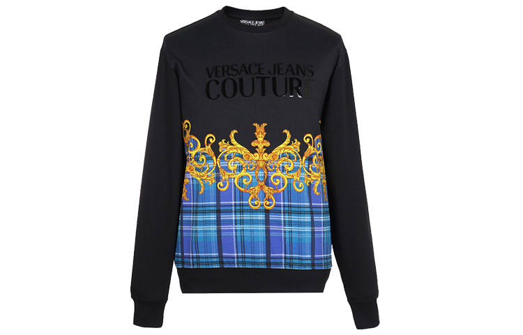 VERSACE JEANS COUTURE Sweatshirt Men's Black