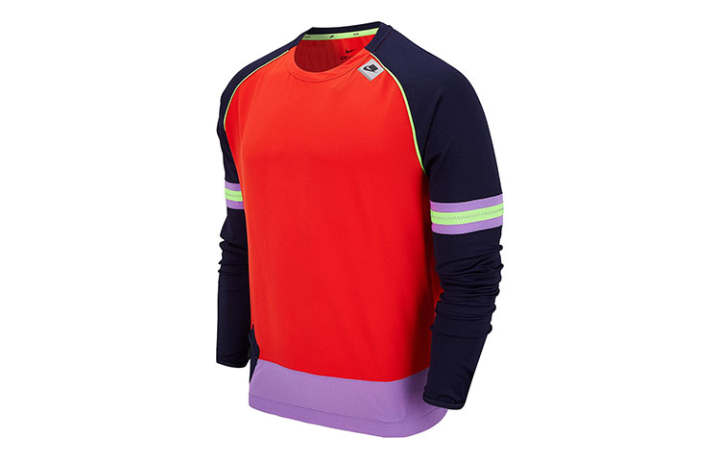 Nike Nike Sweatshirts Men's Red Crew Neck Moderate Regular