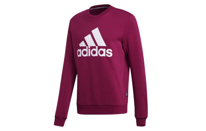 Adidas Adidas Sweatshirts Men's Purple Crew Neck Moderate Regular