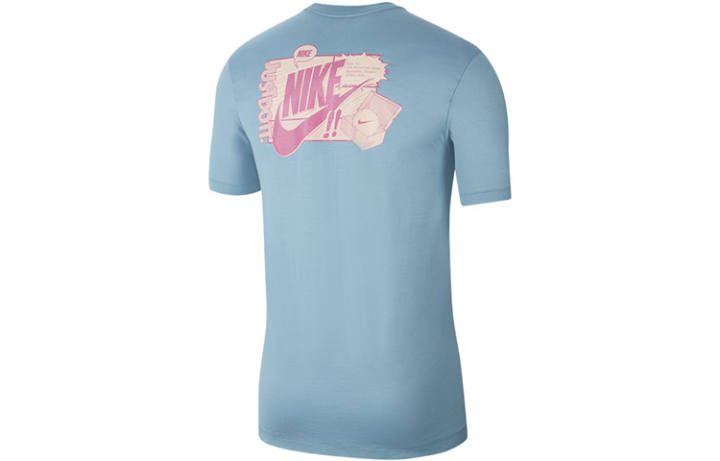 Nike Nike Set-in Sleeve T-Shirt Men's Blue