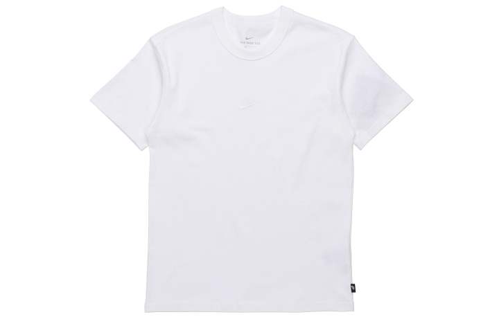Nike Nike T Shirts Men's White Crew Neck Moderate Straight Fit