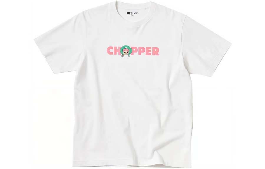 UNIQLO T Shirts Unisex White Crew Neck Moderate Straight Fit