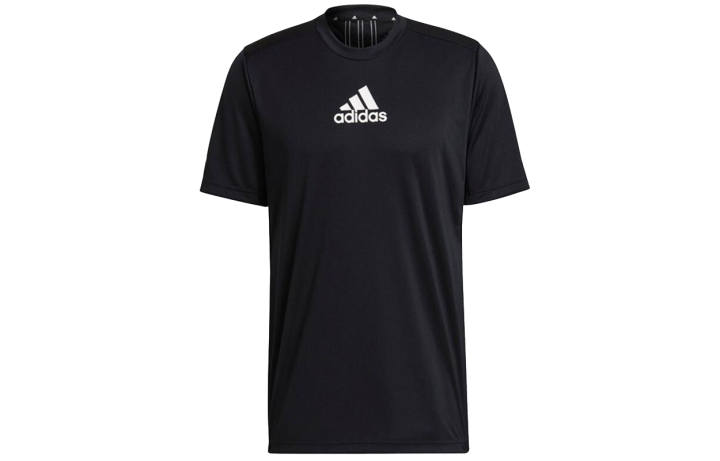 Adidas Adidas T Shirts Men's Crew Neck Moderate Straight Fit