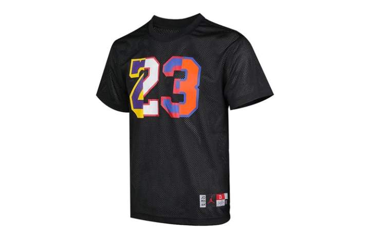 Jordan Jordan Set in Sleeve T Shirt Men's Black