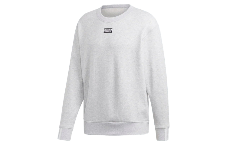 Adidas Originals RYV Sweatshirts Men's Gray Crew Neck Moderate Regular