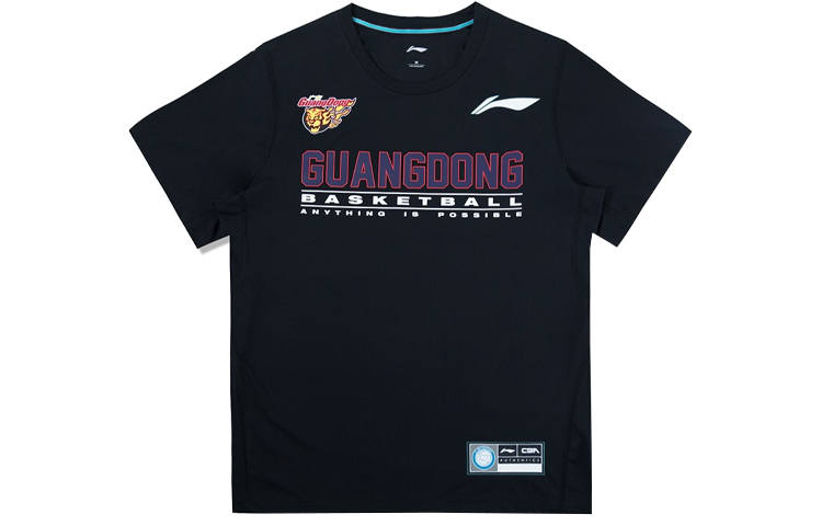 Li-Ning Li Ning CBA T Shirt Men's Black