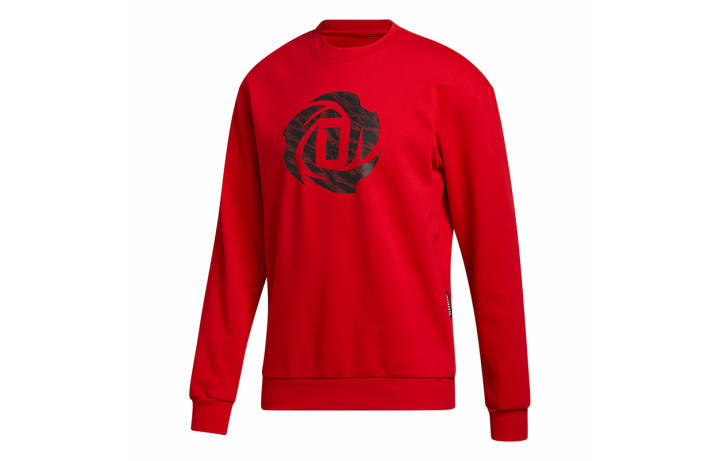 Adidas Adidas Sweatshirts Men's Scarlet Crew Neck Moderate Regular