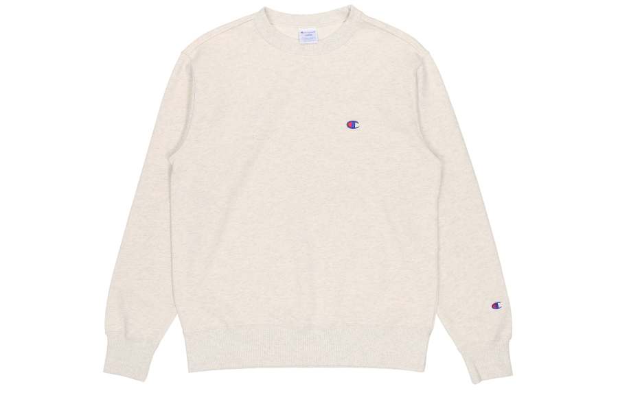 Champion Champion Sweatshirt Japan Version Unisex Ecru
