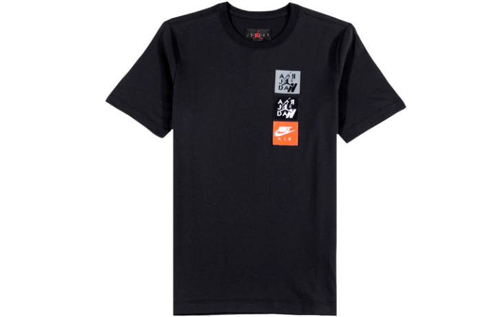 Jordan Jordan T Shirts Men's Crew Neck Moderate Straight Fit