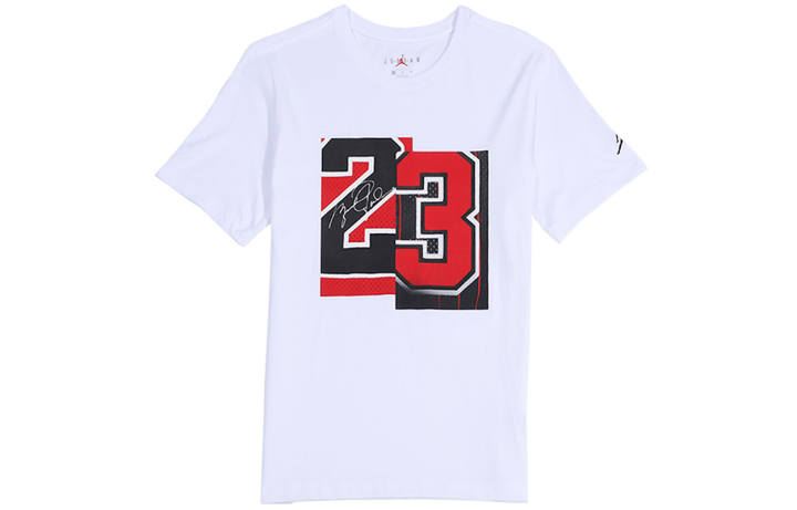 Jordan Jordan T Shirts Men's Crew Neck Moderate Straight Fit