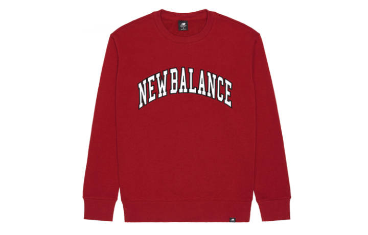 New Balance New Balance Sweatshirts Men's Red Crew Neck Moderate Regular