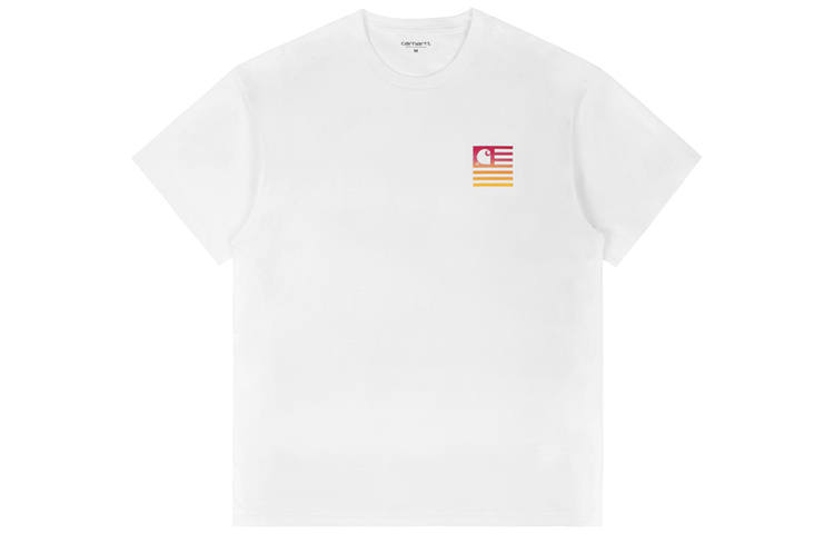 Carhartt WIP T Shirts Men's White Crew Neck Moderate