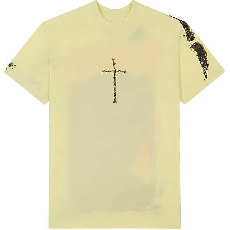 Givenchy Givenchy T Shirts Men's Lemon Crew Neck Moderate Straight Fit
