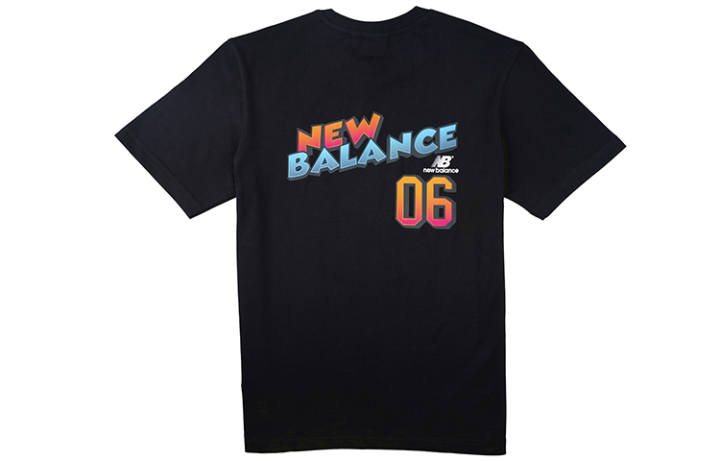 New Balance New Balance T Shirt Asian Version Men's Black