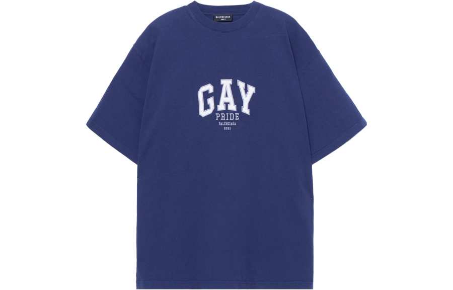 Balenciaga Balenciaga Pride 2021 Oversized Tee