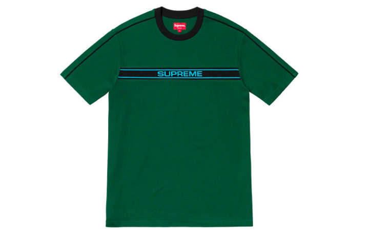 Supreme Supreme Chest Stripe Logo S/S Top