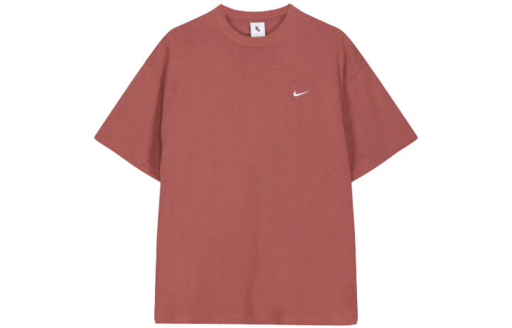 Nike Nike Drop Shoulder Sleeve T Shirt Men's Fir Wood Red